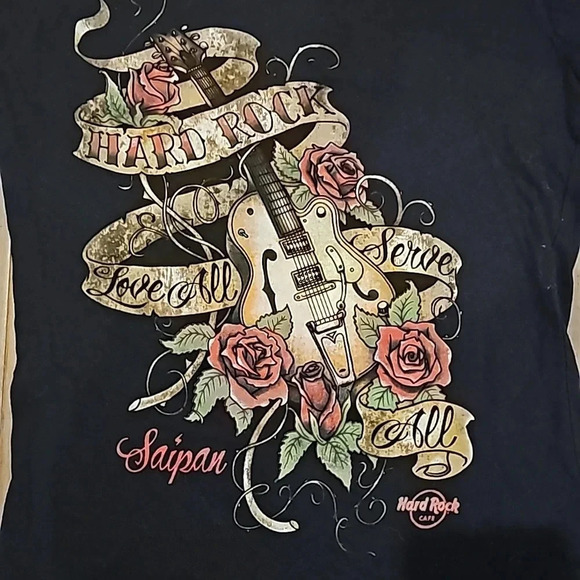 Nwot Hard Rock Saipan tshirt - Picture 1 of 2